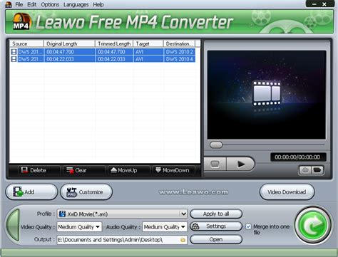 Convert your video to MP4 for free.